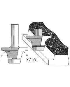 Amana Tool 57161 9/16" Radius Undermount Round Over Bit