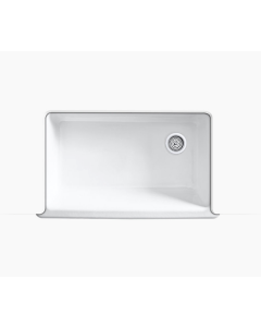 Kohler Whitehaven Cast Iron Sink, Apron Front Fits 36" Cabinets - White