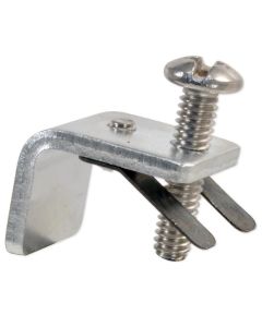 GoClips SS Stainless Steel Rims & Tight Spaces Sink Clips - Fits 1/8" Sink Rims