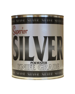 Superior Silver Polyester/Filler Knife Grade Adhesive (1 Gallon)