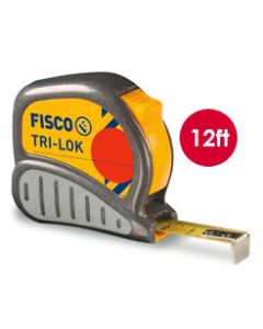 Fisco 12 ft. / 3.5m Tri-Lok Tape Measure