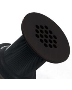 Oil Rubbed Bronze Grid Drain Without Overflow