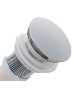 Polished Chrome Pop-Up Drain Without Overflow