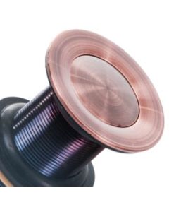 Antique Copper Traditional Pop-Up Drain Without Overflow
