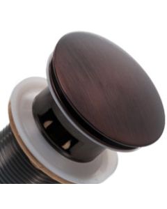 Tuscan Bronze Pop-Up Drain With Overflow