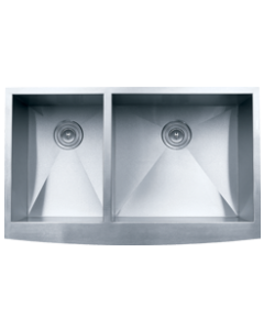Zero Edge Cartesian 40/60 Stainless Steel Sink