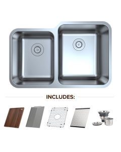 Bella Ultra Naples 40/60 Stainless Steel Sink