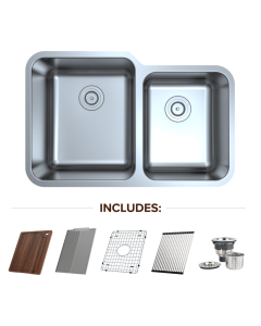 Bella Ultra Naples 60/40 Stainless Steel Sink
