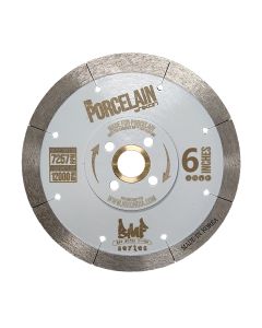 BMF Series Porcelain Continuous Silent Rim Blade - 6"