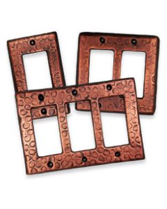 Santa Fe Copper Slider/Rocker Wall Plates (3 Sizes)