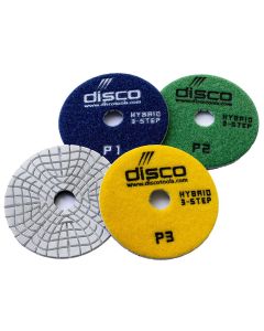 DISCO Premium 4” Wet Polishing Pads