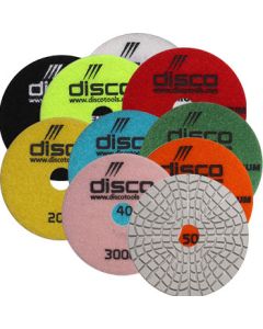 DISCO Shogun 7 Step 4” Wet Polishing Pads