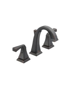Delta DRYDEN Two Handle Widespread Lavatory Faucet - Venetian Bronze