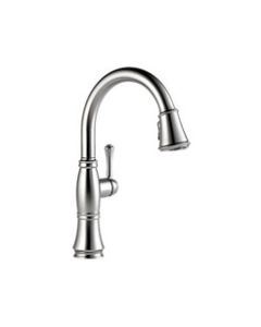 Delta Cassidy Single Handle Pull Down Kitchen Faucet - Lumicoat Arctic Stainless *Discontinued*