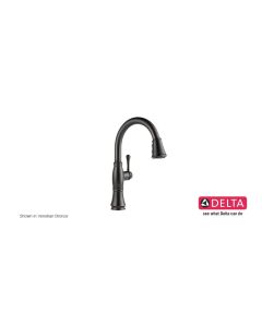 Delta Cassidy Single Handle Pull Down Kitchen Faucet - Venetian Bronze