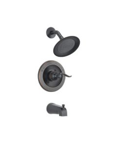 Delta Foundations Windemere Monitor® 14 Series Tub and Shower Trim - Oil Rubber Bronze