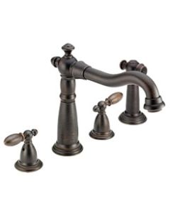 Delta Victorian Two Handle High Arc Kitchen Faucet