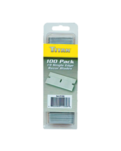 Titan Single Edge Razor Blade #9 (.009"), 100/Box