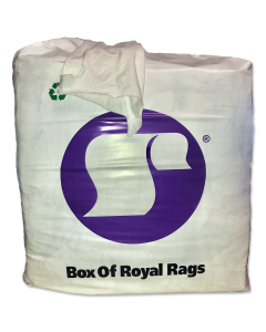 Bag of Rags - White Knit T-Shirt Material