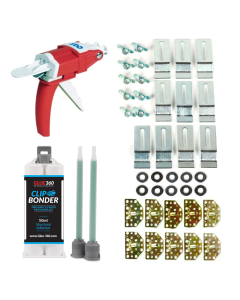 No-Drill EZ Universal Sink Kit (50ml) With Bundled Cox Dispensing Gun