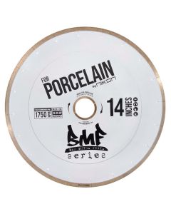 BMF Series 14" 10mm Porcelain Bridge Saw Blade - Silent Continuous Rim