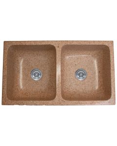 Santa Fe Pyrenees Stone Sink - Desert Gold