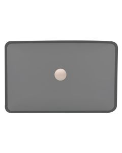 Santa Fe Helios Glass Sink - Transparent Grey