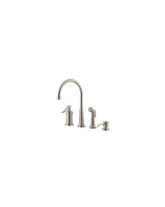 Pfister Ashfield Single Handle Kitchen Faucet - Brushed Nickel