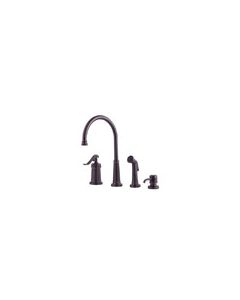 Pfister Ashfield Single Handle Kitchen Faucet - Tuscan Bronze