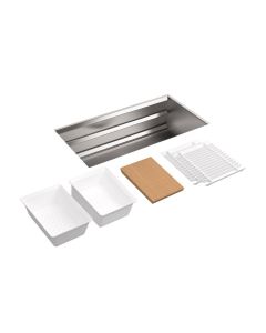 Prolific™ Under-Mount Single Bowl Kitchen Sink With Accessories