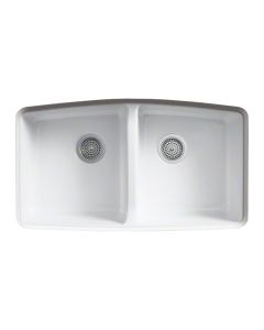 Kohler Brookfield Cast Iron Sink Double Bowl