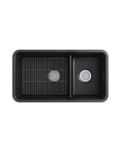 Kohler Cairn™ Neoroc™ Under-Mount Large/Medium Double Bowl Kitchen Sink