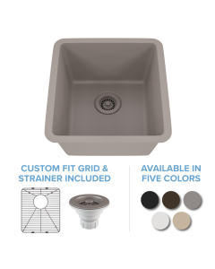 Lexicon 1618 Quartz Sink + Accessory Package