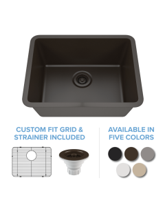 Lexicon 2318 Quartz Sink + Accessory Package