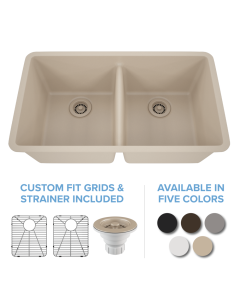 Lexicon 5050 Quartz Sink + Accessory Package