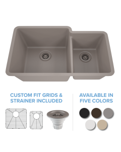 Lexicon 6040 Quartz Sink + Accessory Package