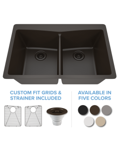 Lexicon 800TM Quartz Sink + Accessory Package
