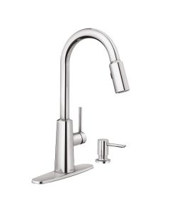 Moen Nori One-Handle High Arc Pulldown Kitchen Faucet - Kitchen Faucets