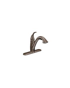 Moen Camerist One Handle Low Arc Kitchen Faucet  Oil Rubbed Bronze