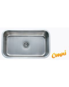 Omni Titan 18-Gauge (5.5" Depth) ADA Compliant Stainless Steel Sink