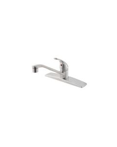 Pfister Pfirst Series Single Handle Kitchen Faucet - Stainless Steel