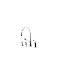 Pfister Avalon Single Handle Kitchen Faucet - Polished Chrome