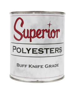 Superior Polyester Filled Buff Knife Grade Adhesive (1 Quart)