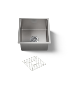 Kohler Strive® 15" x 15" under-mount bar sink with sink rack