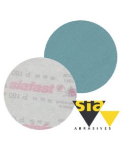 Sia Hook-N-Loop Backed Grit Sanding Discs (Solid)