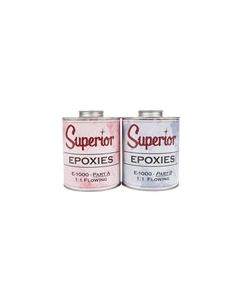 Superior 1:1 Epoxy Flowing Adhesive (Part A and B 1 Gallon Units)