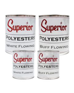 Superior Polyester Filled Flowing Adhesives