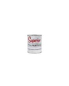 Superior Polyester Transparent Knife Grade Adhesive (1 Quart)