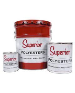 Superior Polyester Transparent Knife Grade Adhesives