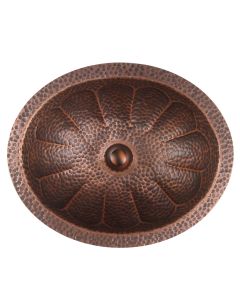 Santa Fe Paloma Copper Sink (17-9/16" O.D. x 6-7/16" D.)